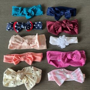 Assorted Colorful Kids Bow Set